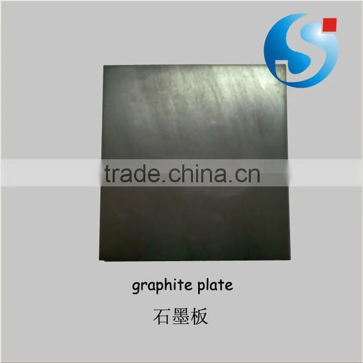 Graphite block and graphite rod