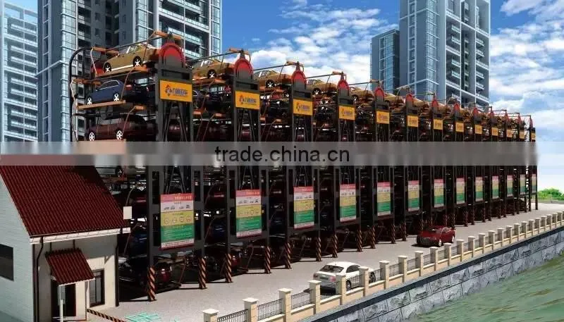 Jiu Road Rotary Automated Car Parking System