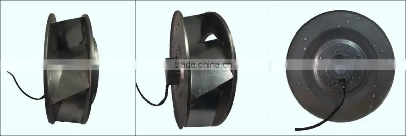 high pressure 400mm FFU fan for factory dust extraction with 440Pa