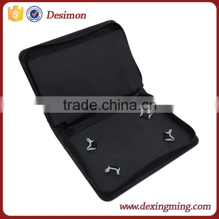 customized zipper leather tablet case for Panasonic FZ-Q1