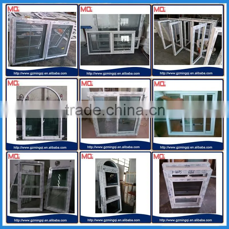 upvc frame frosted glass bathroom door design