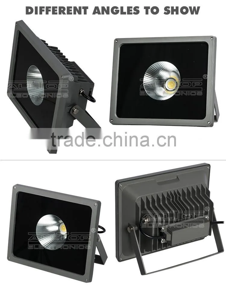 High lumen bridgelux cob waterproof outdoor ip65 50w led flood light