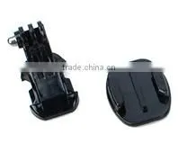 Flat 3M Adhesive Mount and J-Hook Buckle with 3M Sticker for GoPro Hero 4/3+/3