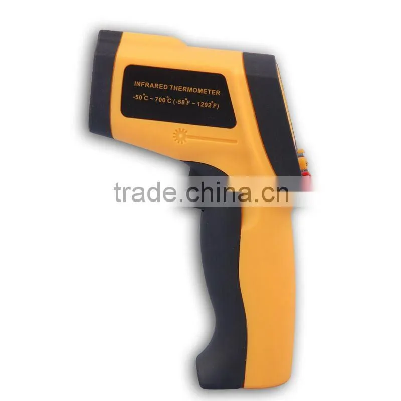12:1 Non-contact Pyrometer -50~700 C -58~1292 F 0.1~1EM IR Infrared Thermometer