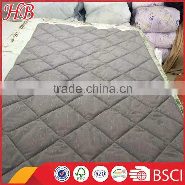 2016 Fashion Design ,85GSM microfiber printed High Quality service, Different Style Pink stitching quilt