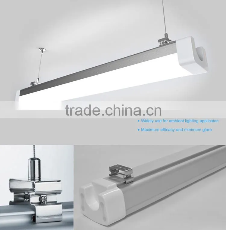 20w-60w 2ft 4ft 5ft tri proof led light used in Wet location, 0.6m vapor tight, integrated LED fixture