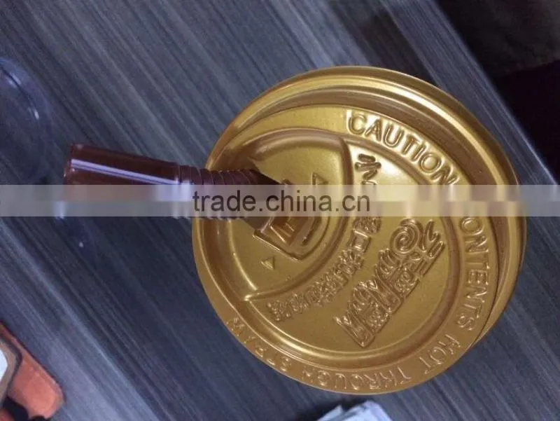 Plastic PP Material Lid for Xiangpiaopiao Hot Drink Paper Cup thermoforming Machine DB-450PP
