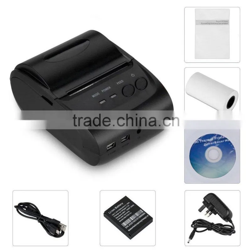 hot sales 80mm bluetooth thermal receipt printer india