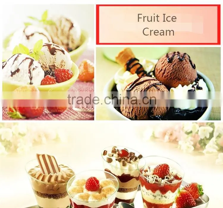 Home made small capacity ice cream maker