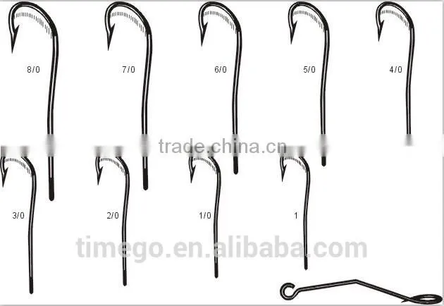 Chinese manufacturers Carbon Steel Fishhooks