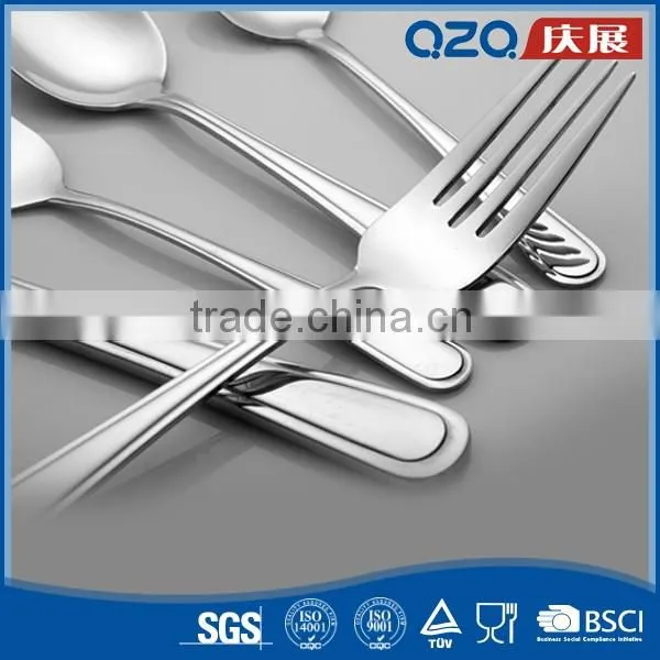 Thick materials easy to clean antiskid succinct practical cheap stainless steel cutlery
