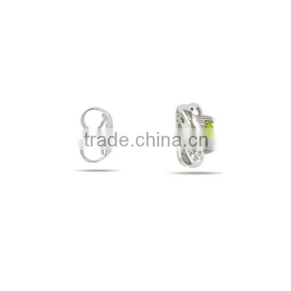 925 sterling silver beautiful designed earrings diamond flower shaped earrings