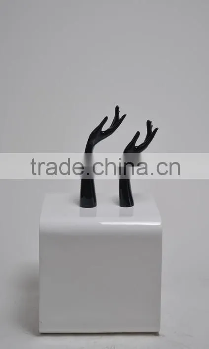 female jewelry ring display stand mannequin hands