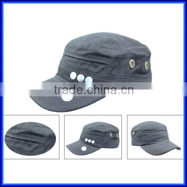 Latest fashion promotional military cap wholesale military cap