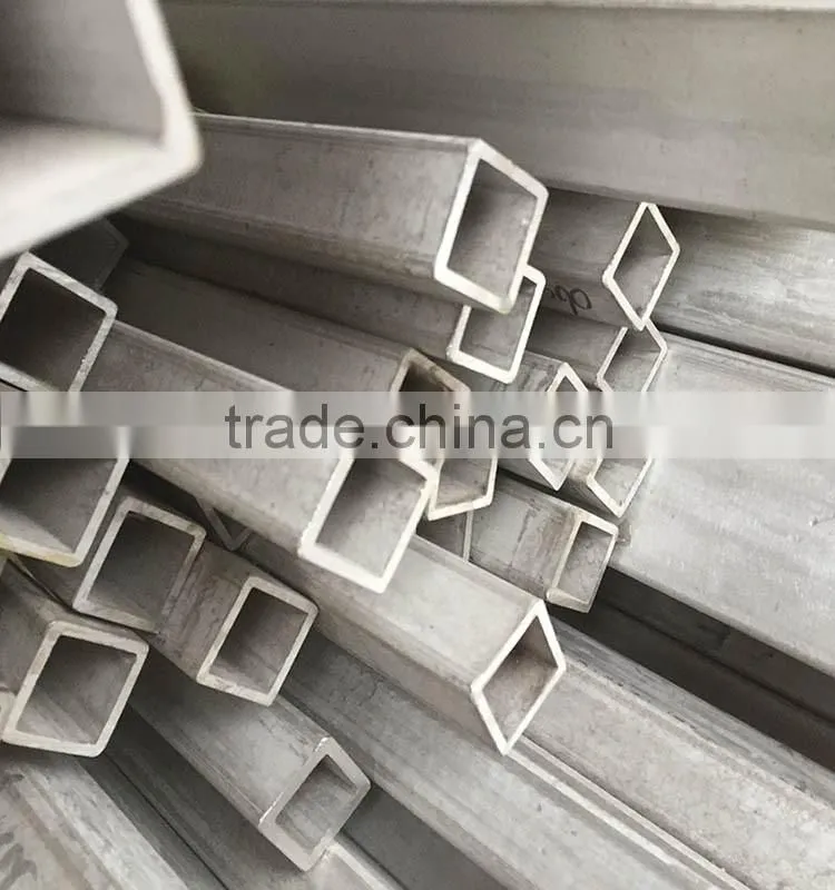 Factory Supply Hot Rolled Stainless Steel Square Pipe In Large Stock