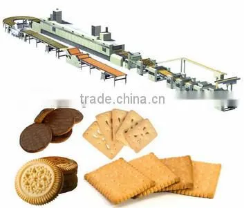 Fully Automatic Industrial Biscuit Production Line,Biscuit Making Machine