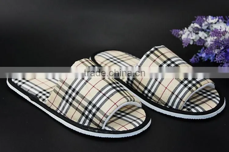 Elegant bedroom slipper women disposable slipper with custom logo