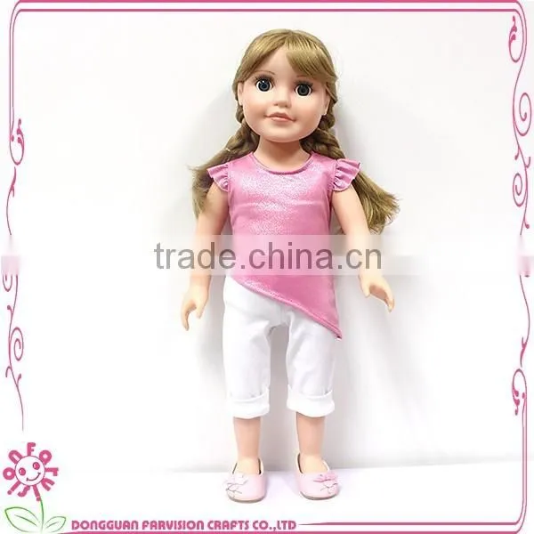 Little girl Doll Companion 18 inch Tall Baby Soft Sleeping doll