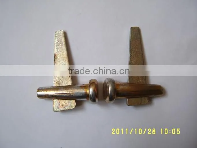 aluminum form accessory stub pin wedge and wall ties