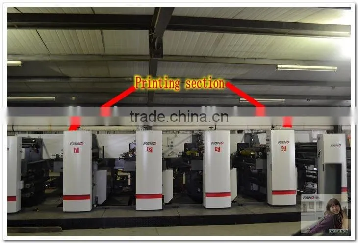 Coffe paper cup /cook paper cup/ Flexographic printing presses wide web flexo press