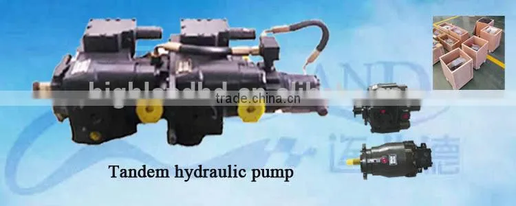 2015 new hydraulic tandem pump