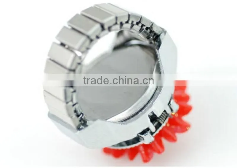 JP TIME Sunflower ring watch wholesale metal digital finger watch