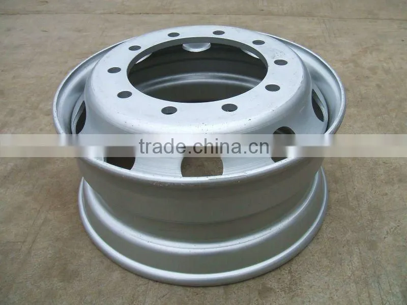 Tubeless wheel rims 22.5x9.00,22.5 inch steel wheel,truck wheel