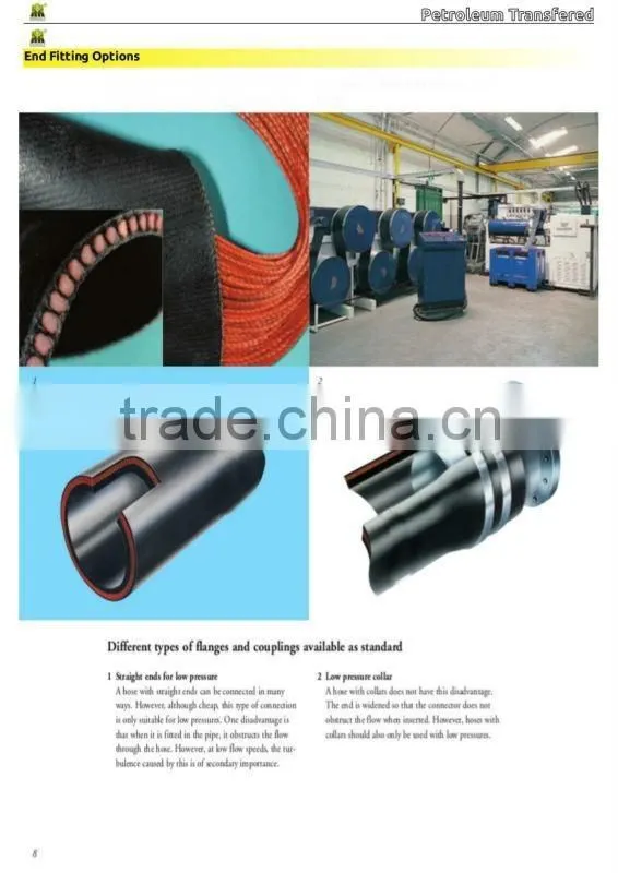 Oil suction rubber hose