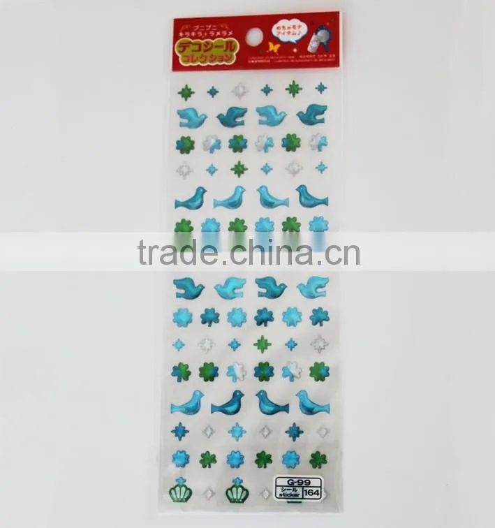 DIY Home decoration epoxy sticker,interesting kids gift epoxy resin sticker