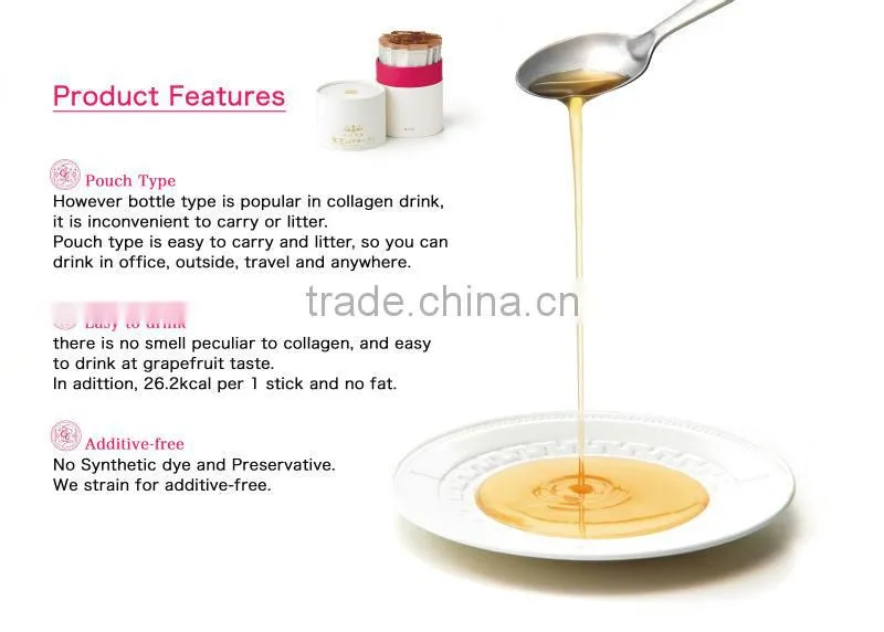Japanese and Reliable acid hyaluronic collagen drink for skin care