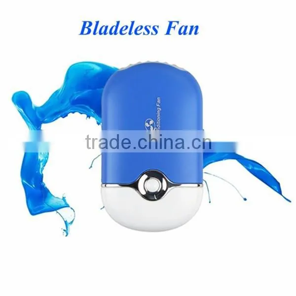 Factory Price Giveaway Gift Mini USB Fan with CE and RoHS, USB Rechargeable Portable Mini Air Conditioner Fan