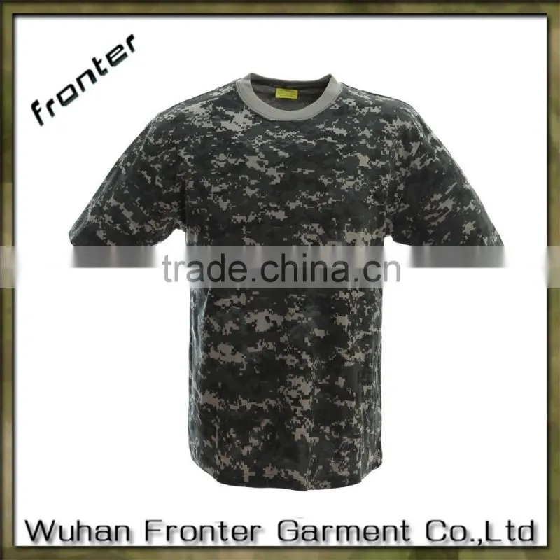 100% cotton angola army t-shirts camouflage military t-shirts