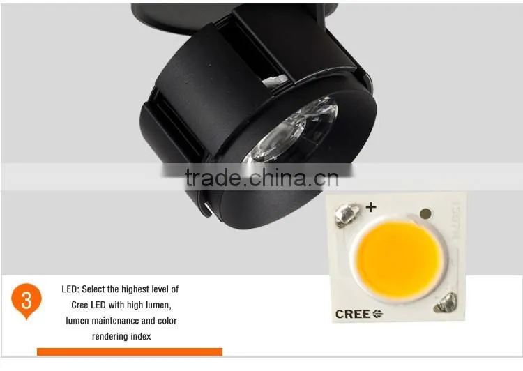 New fashion 9w cob LED chandelier ceiling lamp
