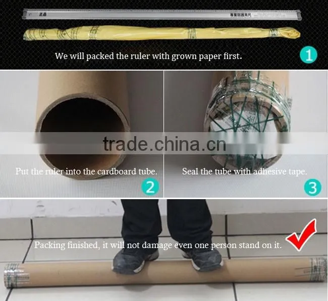 1300mm 51" Aluminum Protection Ruler / advertising cutting protection ruler