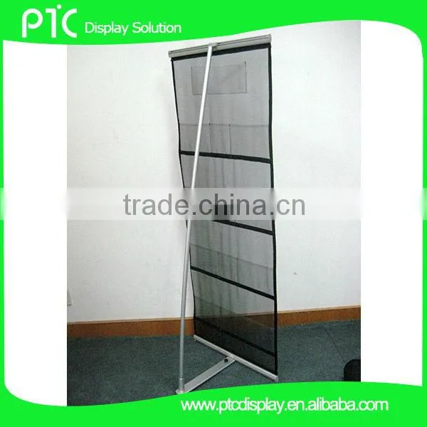 Economic double line fabric brochure holder