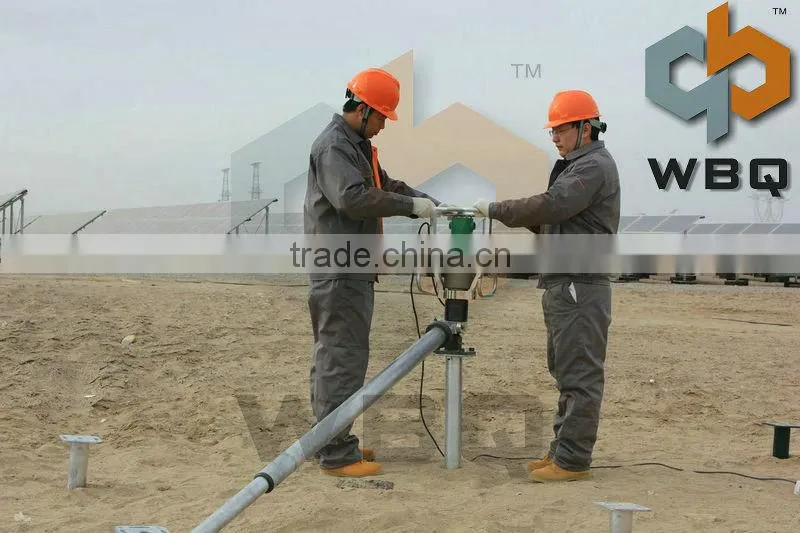 ground screw for solar and garden