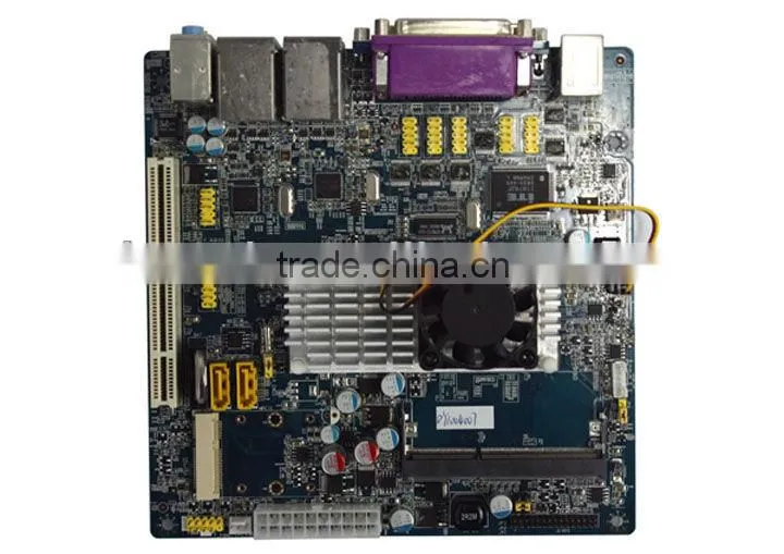 6 COM ASL D525 Dual Gigabit LAN BT POS cafes soft route dedicated ITX motherboard