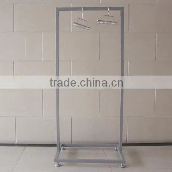 Garment Display Metal Rack with Wheels