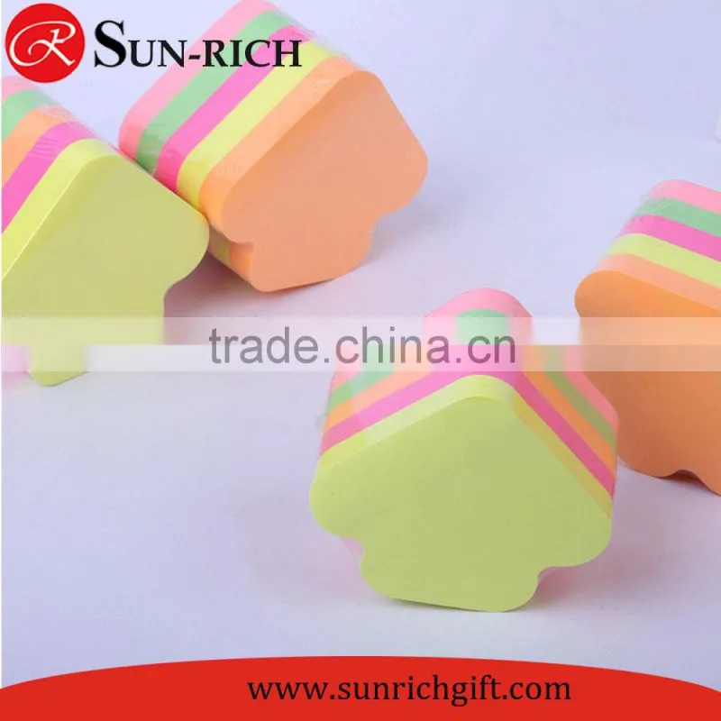 Custom colorful narrow shaped sticky notes wholesale