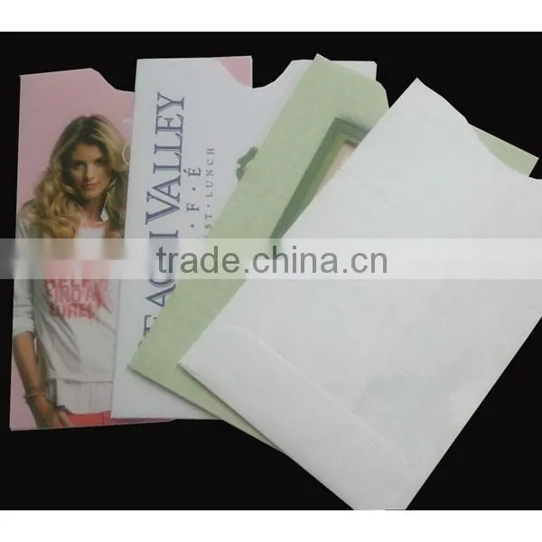 Flat envelope security access cards holder