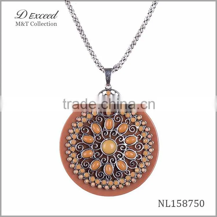 fashion bohemian jewelry wholesale beautiful flower necklace