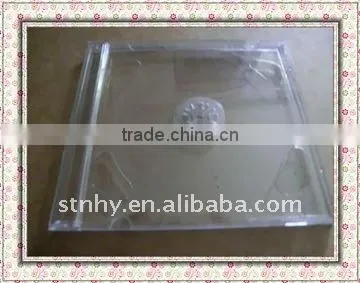 10.4mm Double Clear jewel CD case