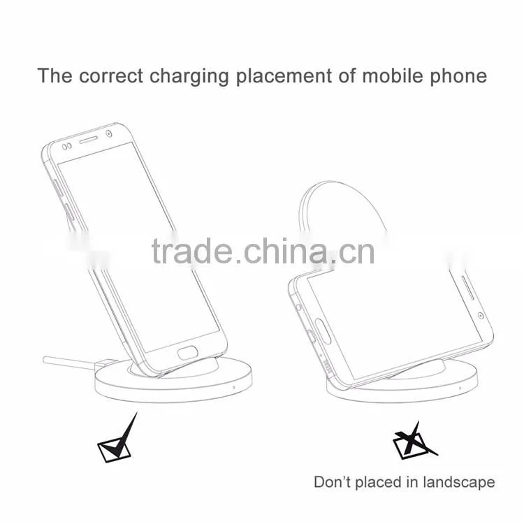 2016 QI Standard Wireless Charger Coil Receiver Module Pad 1000MmA For SamsungS6/S6 edge/Note5/S7/S7 edge