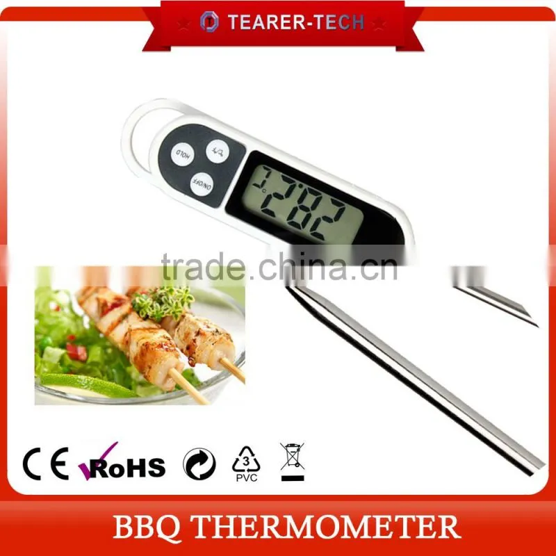 Waterproof digital food thermometer probe temperature meat thermometer TL-FT02