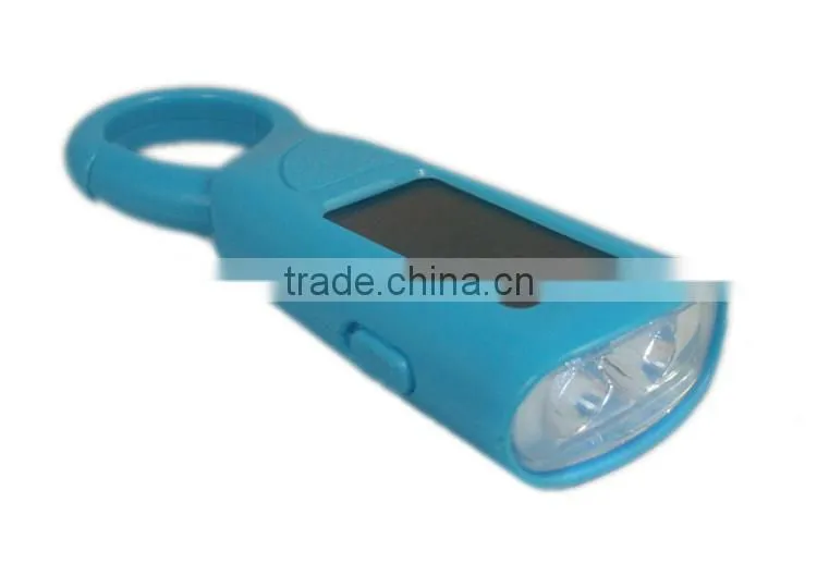 Customized Advertising business gifts, Solar Rechargeable Mini Flashlight