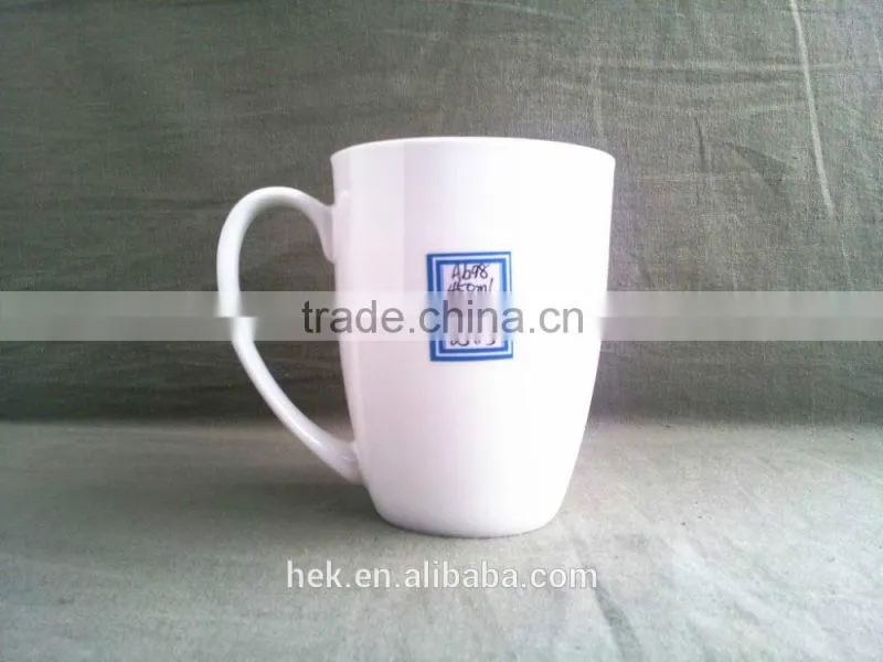 Eco-friendly ceramic bone china coffee mug