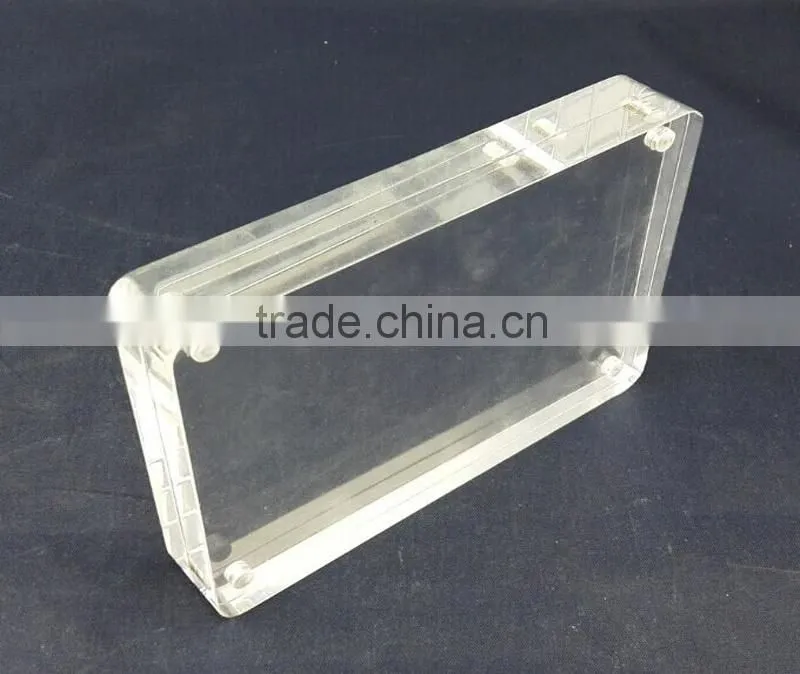 double sided acrylic photo frame with magnets,ISO Factory Product