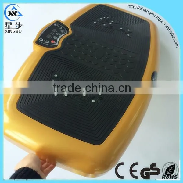 Emergency stop function portable whole body vibration machine
