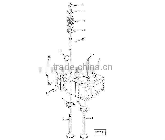 cummins marine diesel engines sale cummins K19 cylinder head 3811985