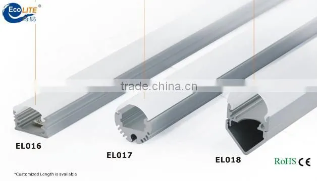 2016 extruded profile aluminum led linear profile with diffuser